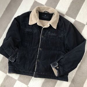 Corduroy jacket, Reaction Kenneth Cole, dark blue